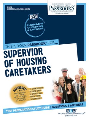 cover image of Supervisor of Housing Caretakers